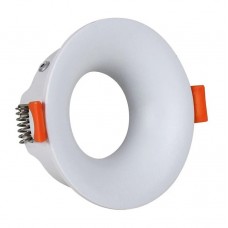 Σποτ Στρογγυλό Χωνευτό Βαθύ Σταθερό Αλουμινίου Λευκό 21-450